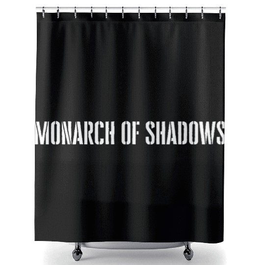 Monarch of Shadows - Solo Leveling Inspired Shower Curtains