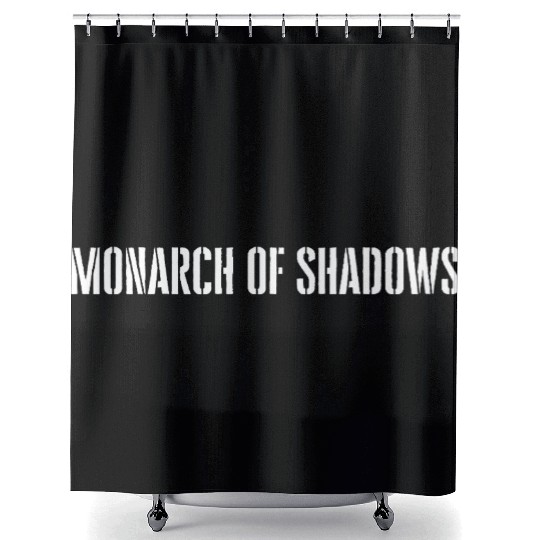 Monarch of Shadows - Solo Leveling Inspired Shower Curtains