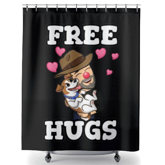 Free Hugs Shower Curtains