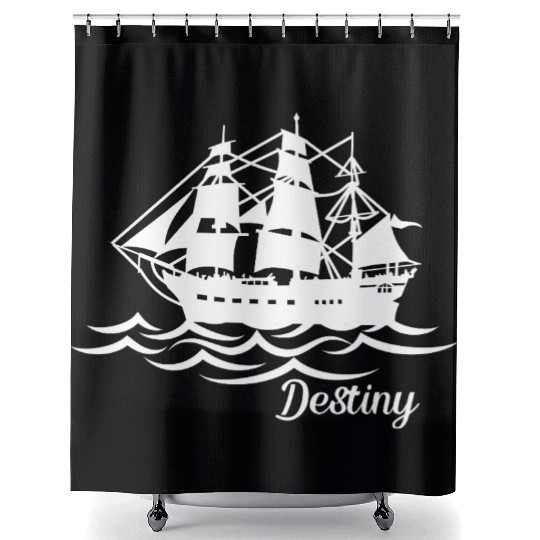Destiny Ship Shower Curtains