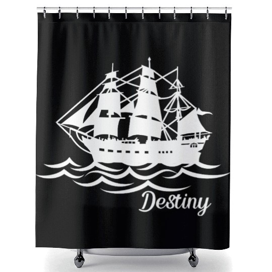 Destiny Ship Shower Curtains