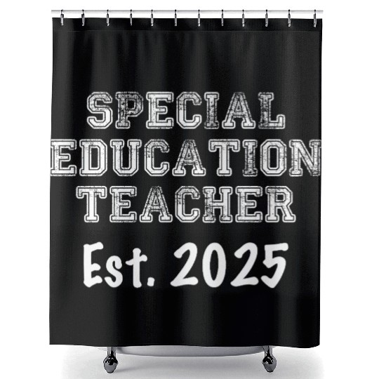 Special Education Teacher Graduation Gift 2025 Shower Curtains