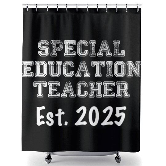 Special Education Teacher Graduation Gift 2025 Shower Curtains