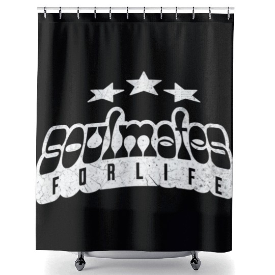 Soulmate for life |I love Shower Curtains