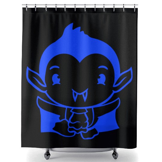 Duck Vampire Halloween Costume Bloodsucker Monster Shower Curtains