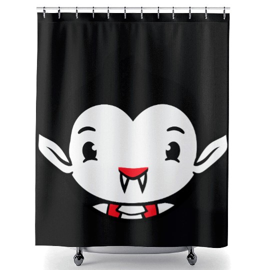 Duck Vampire Halloween Costume Bloodsucker Monster Shower Curtains