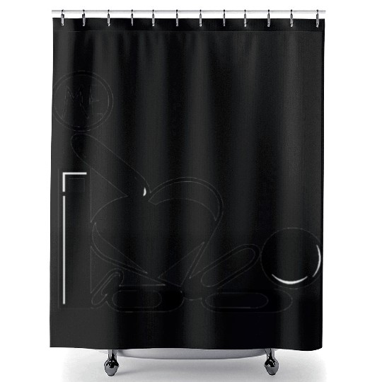 I Love Me Doing You – Abstract Graphic Design Shower Curtains