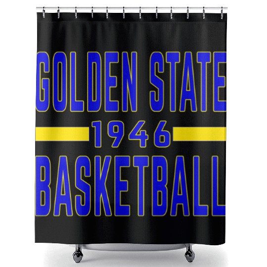 Golden State Basketball 1946 Classic Shower Curtains