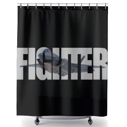 Fighter F-35 Lightning II Shower Curtains