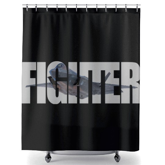 Fighter F-35 Lightning II Shower Curtains