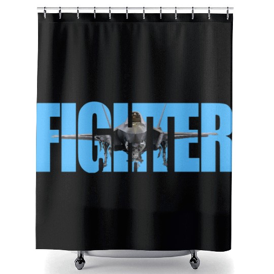 Fighter F-35 Lightning II Shower Curtains