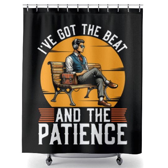 Music Teacher I've Got The Beat Educator Musician Shower Curtains