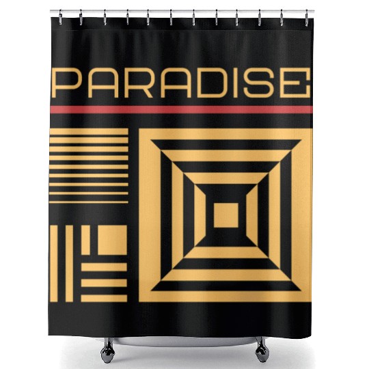 PARADISE Shower Curtains