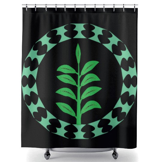 Save green Stay Green Shower Curtains