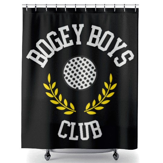 Bogey Boys Club Golf Shower Curtains