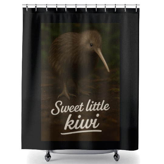 Sweet Little Kiwi Shower Curtains