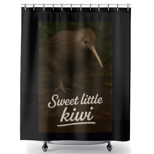 Sweet Little Kiwi Shower Curtains