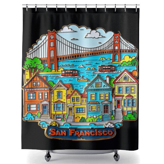 San Francisco Shower Curtains