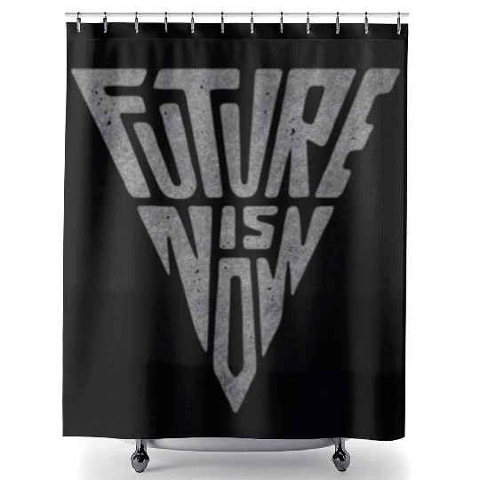 The Future Is Now — Bold Minimalist Shower Curtains