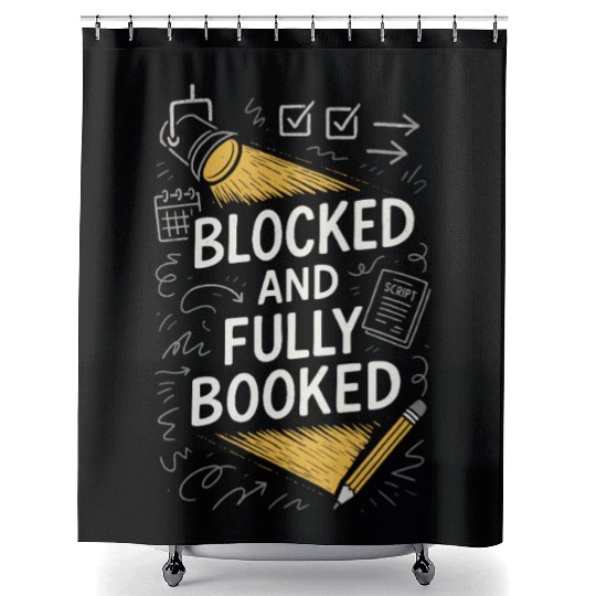 Theater Kid Drama Club Musical Theater Nerd Stage Shower Curtains