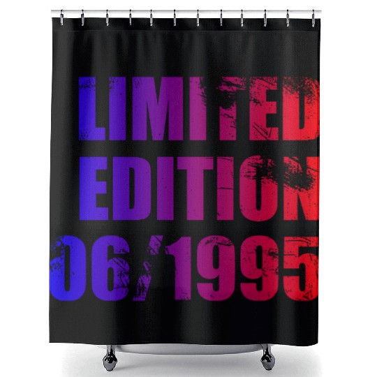30th birthday Limited Edition 06/1995 Shower Curtains