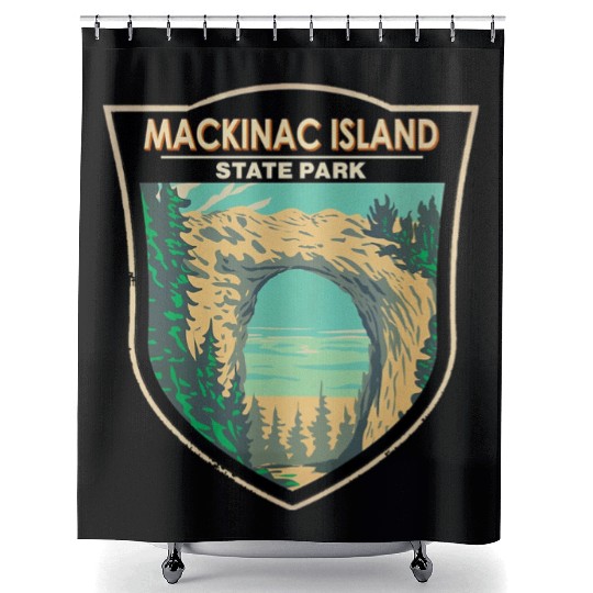 Mackinac Island Shower Curtains