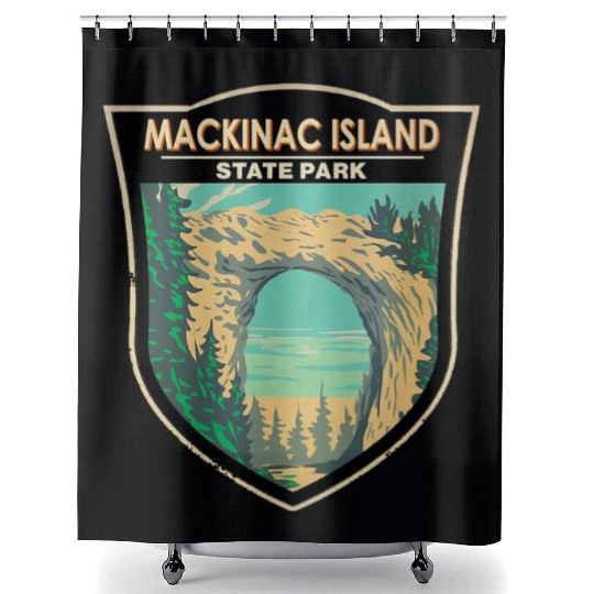 Mackinac Island Shower Curtains