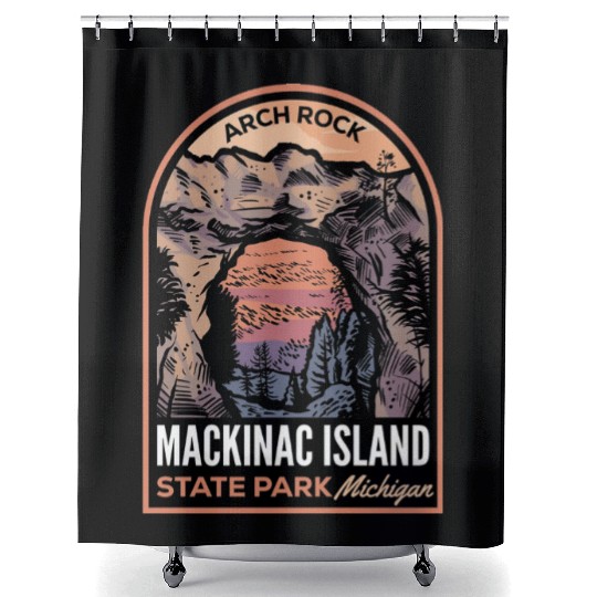 Mackinac Island Shower Curtains