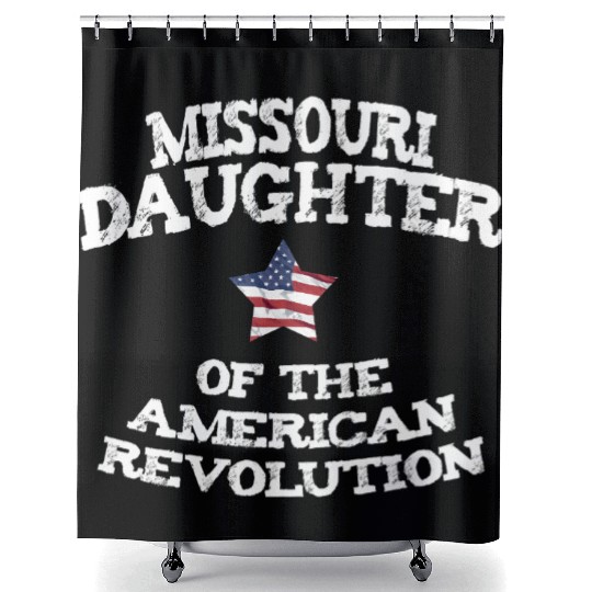 Missouri Daughter of the American Revolution US Shower Curtains