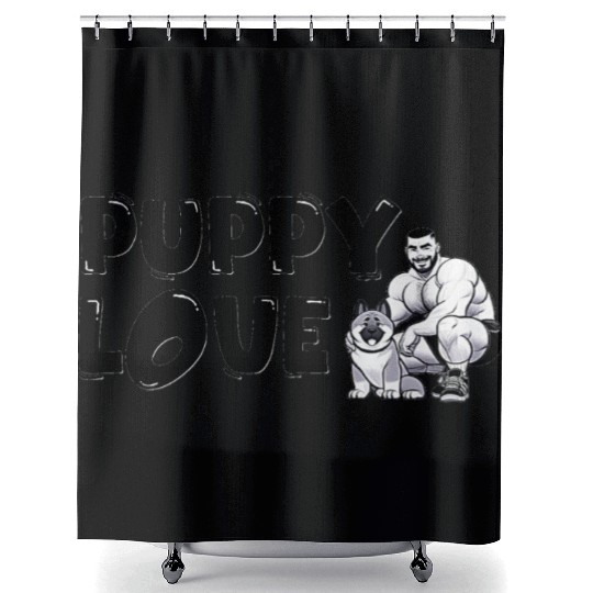 Puppy Love Shower Curtains