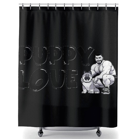 Puppy Love Shower Curtains