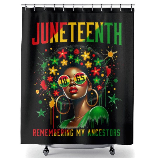 Juneteenth 1865 2 Shower Curtains