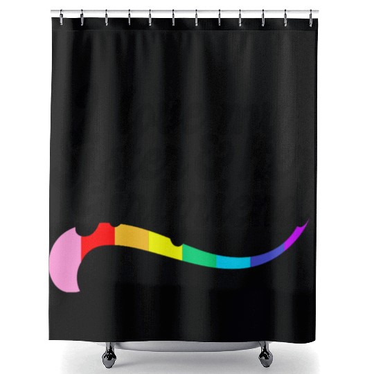 I love my sister & her girlfriend proud sibling Shower Curtains