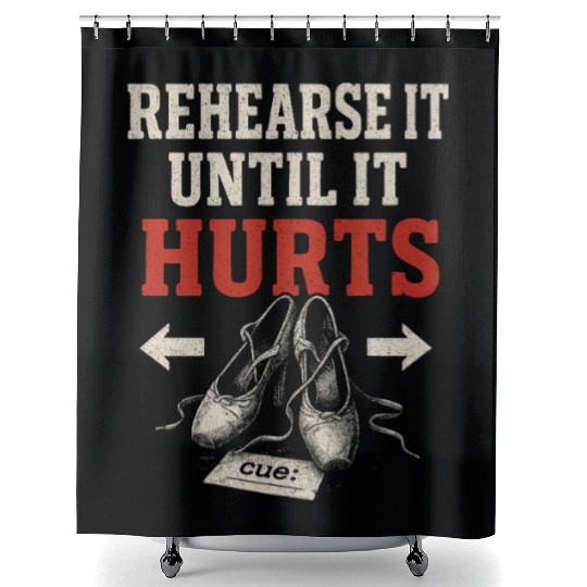 Theater Kid Drama Club Musical Theater Nerd Stage Shower Curtains