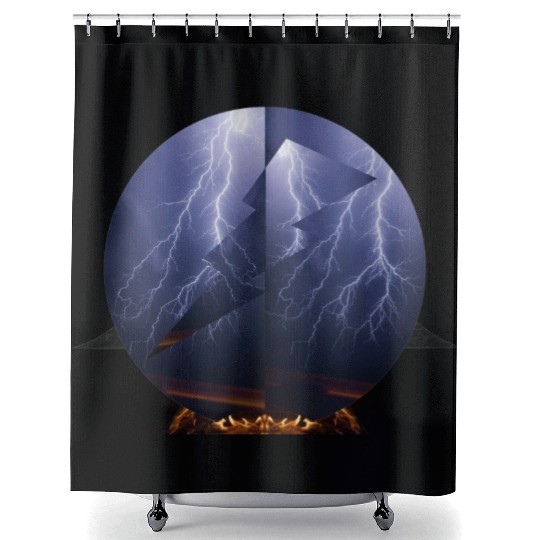 Royal Lightning Shower Curtains