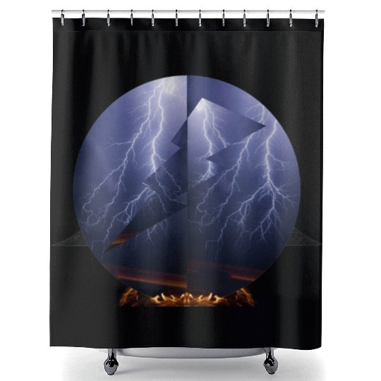 Royal Lightning Shower Curtains