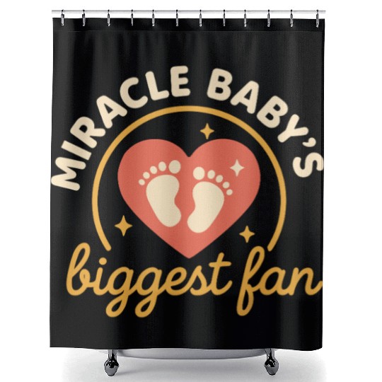 NICU Sibling Preemie Big Brother Big Sister Shower Curtains