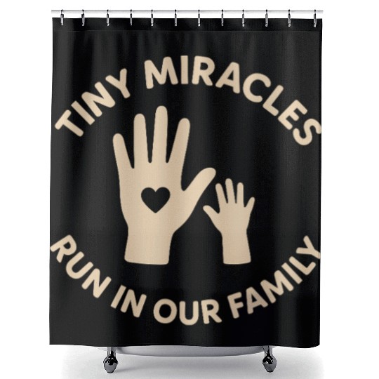 NICU Sibling Preemie Big Brother Big Sister Shower Curtains