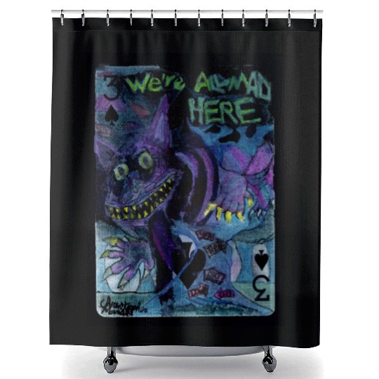 Alice in Wonderland Shower Curtains
