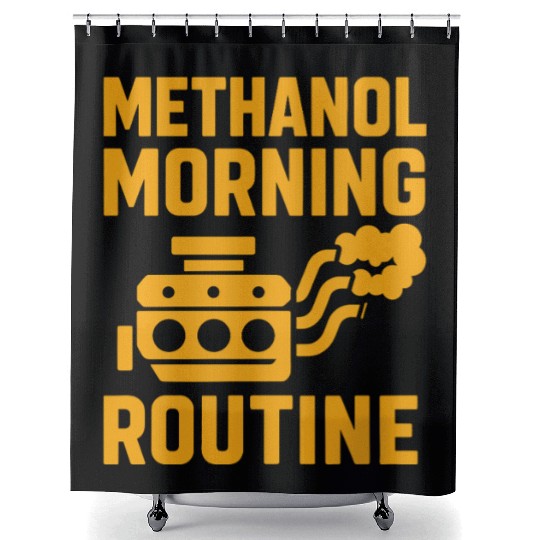 Sprint Car Racing Dirt Track Speed Oval Race Shower Curtains