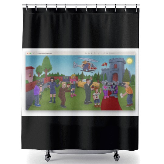 Koala Kimono Shower Curtains