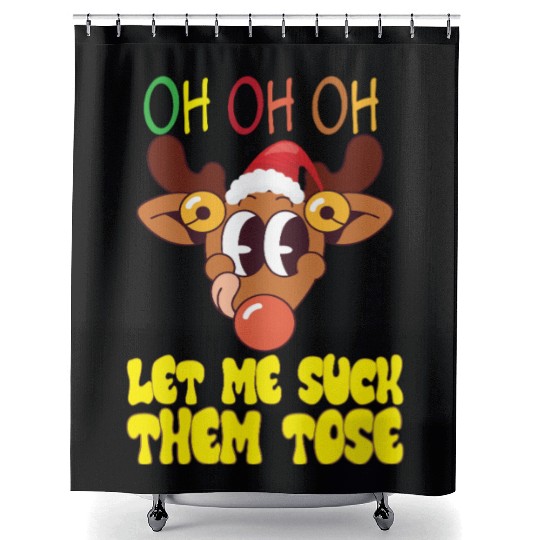Hell Yeah I Suck Toes Weird Festive Embarrassing C Shower Curtains