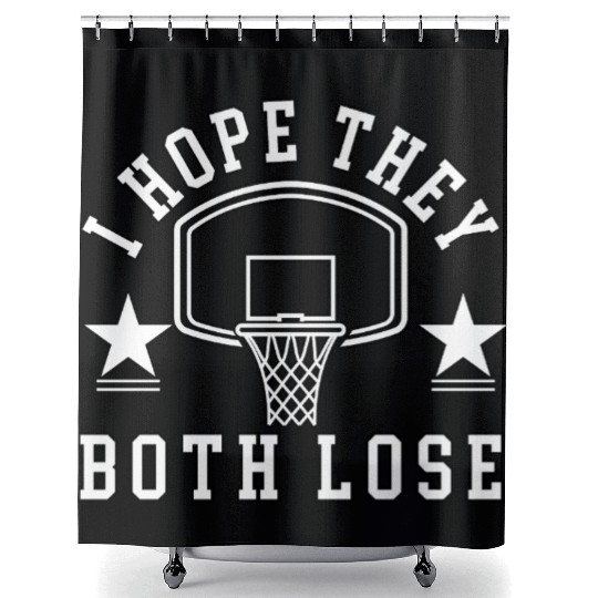 Basketball lover gift Shower Curtains