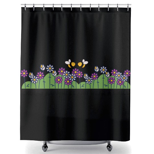Choose Happiness Wear a Smile Shower Curtains
