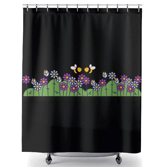 Choose Happiness Wear a Smile Shower Curtains