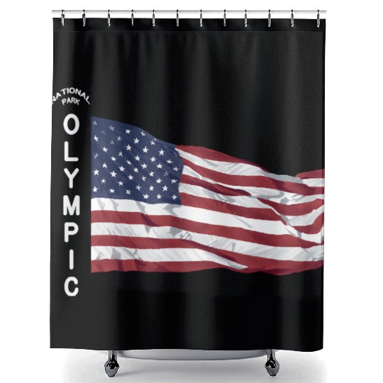 OLYMPIC National Park WASHINGTON STATE Olympic Shower Curtains
