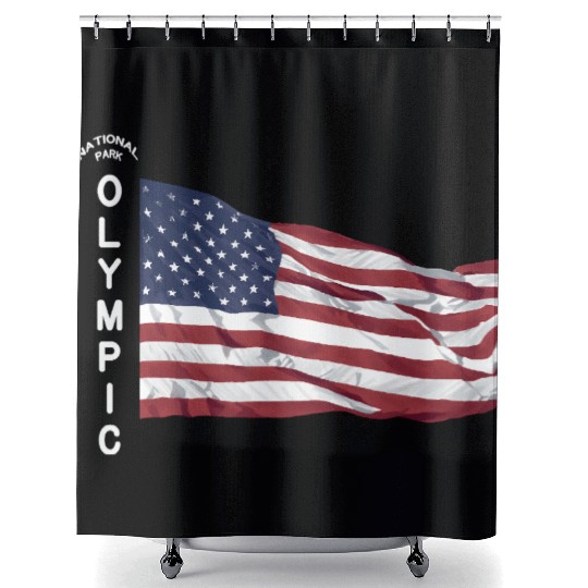 OLYMPIC National Park WASHINGTON STATE Olympic Shower Curtains