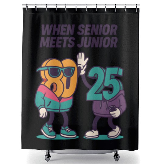 When vintage and newborn meets Shower Curtains