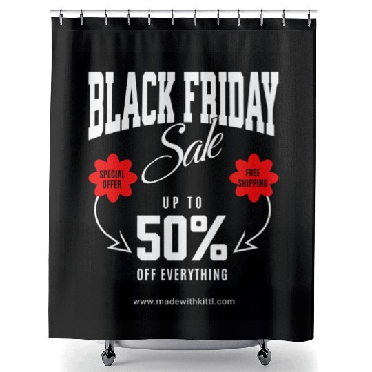 Hustle Wear Black Friday ,Shower Curtains design