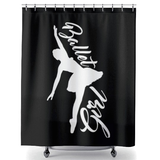 Ballet Girl Shower Curtains